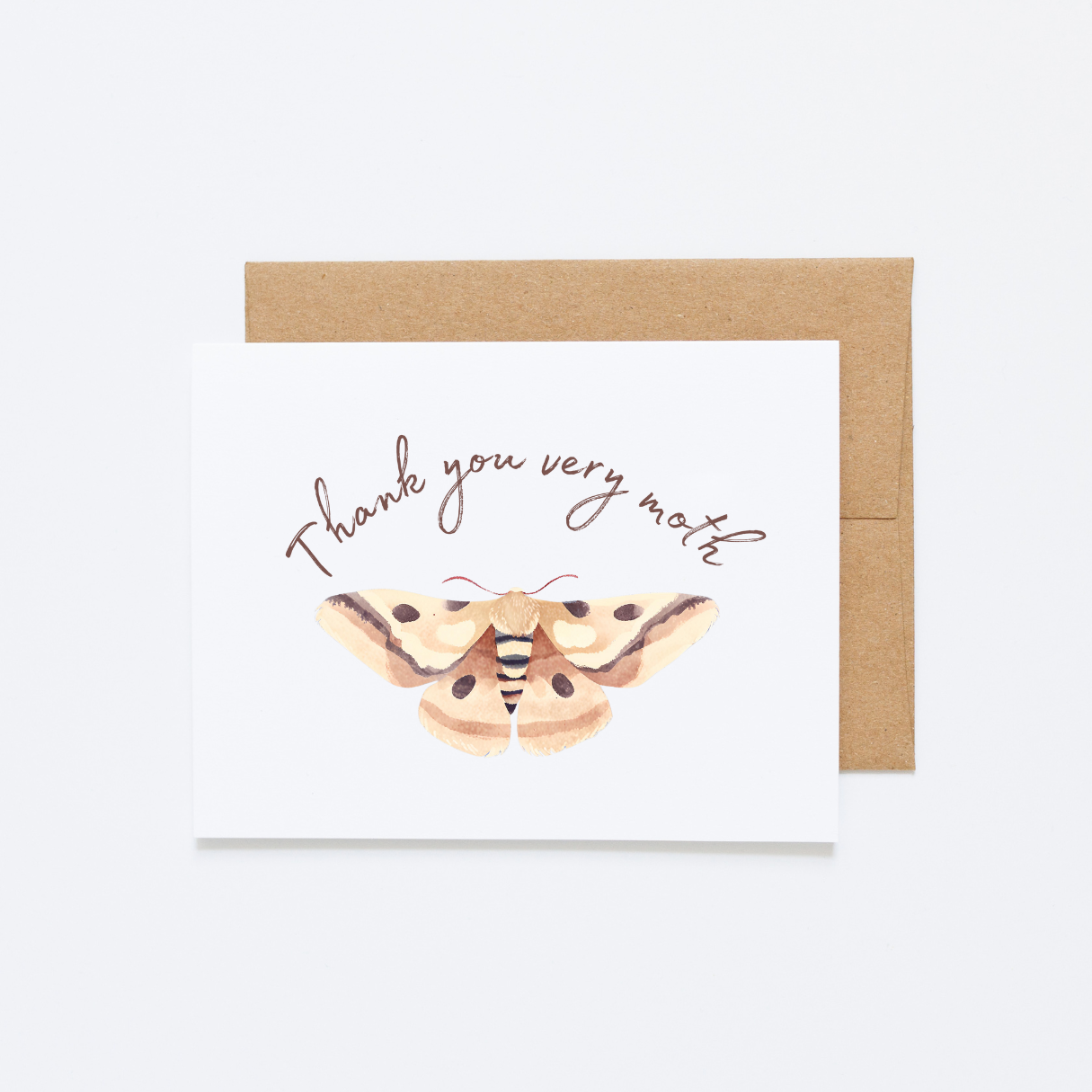 20 Thank you very moth cards – Cryptic Paper Co.